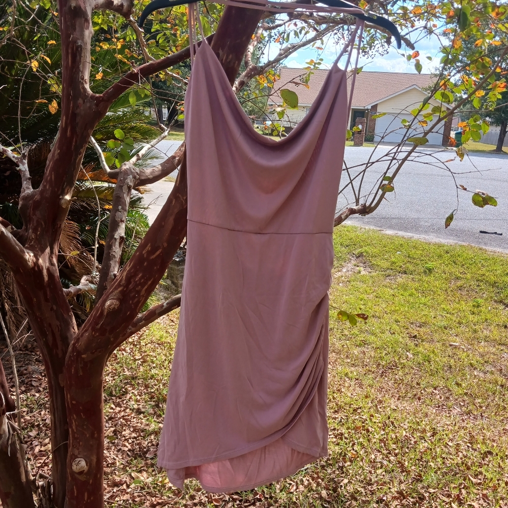 Pink Charlotte Russe Mini Dress